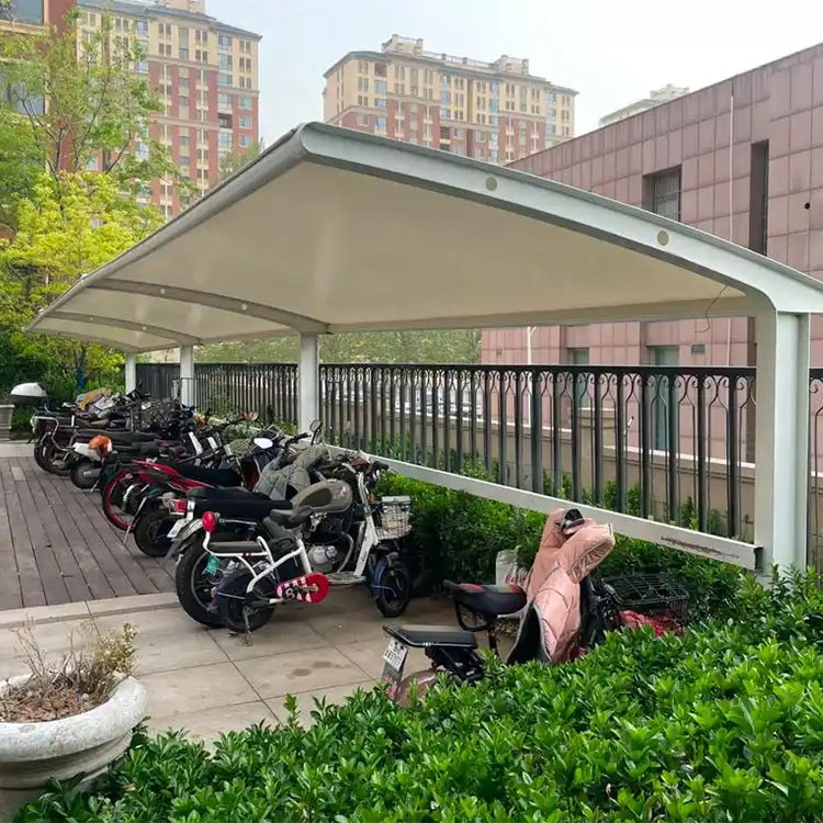 左权县膜结构电动车棚